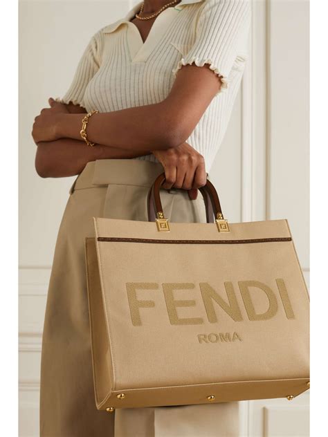 fendi 2 handle bag|fendi sunshine tote strap.